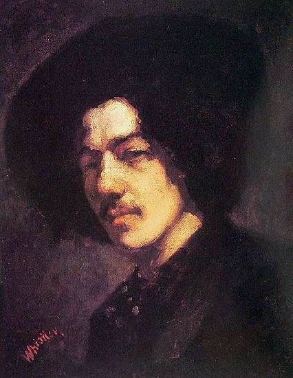  Portrait of Whistler with Hat